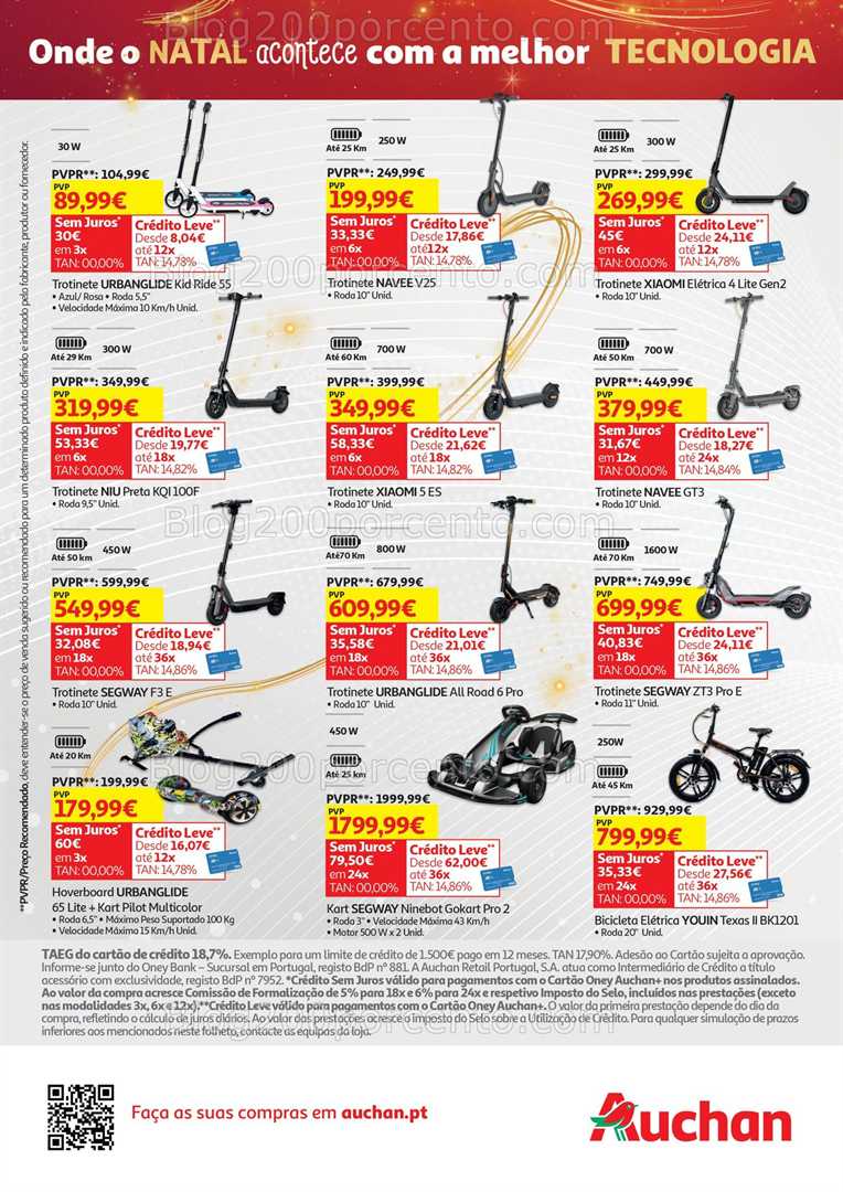 Antevisão Folheto AUCHAN Box Natal Promoções de 21 novembro a 24 dezembro