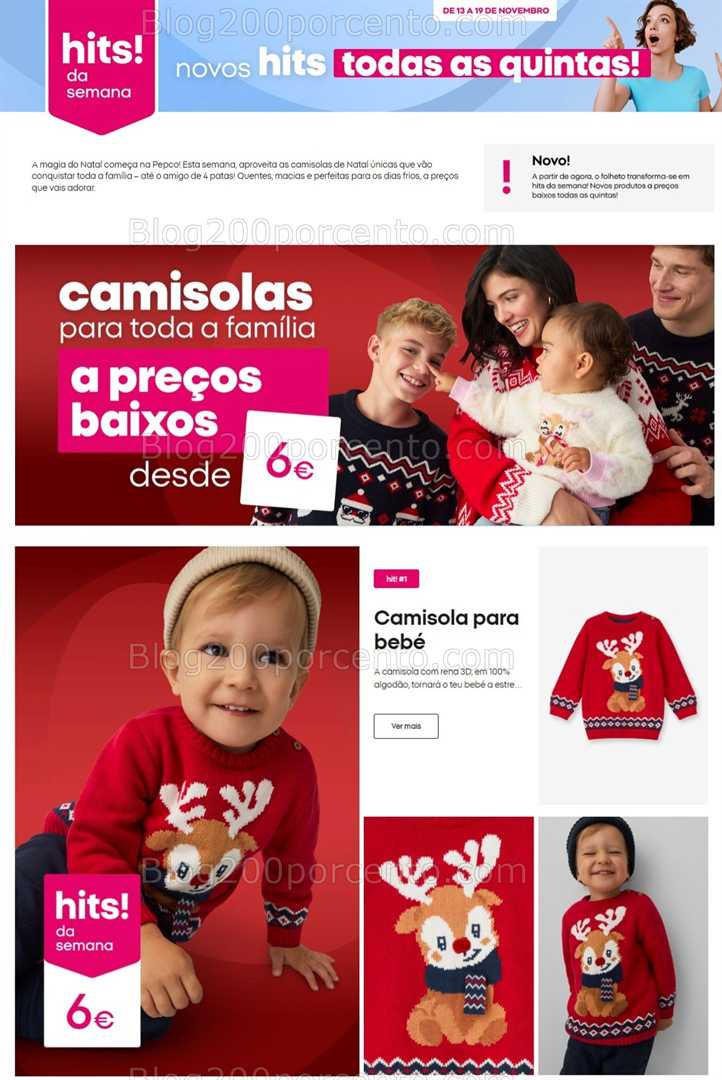 Antevisão Folheto PEPCO Promoções de 13 a 19 novembro