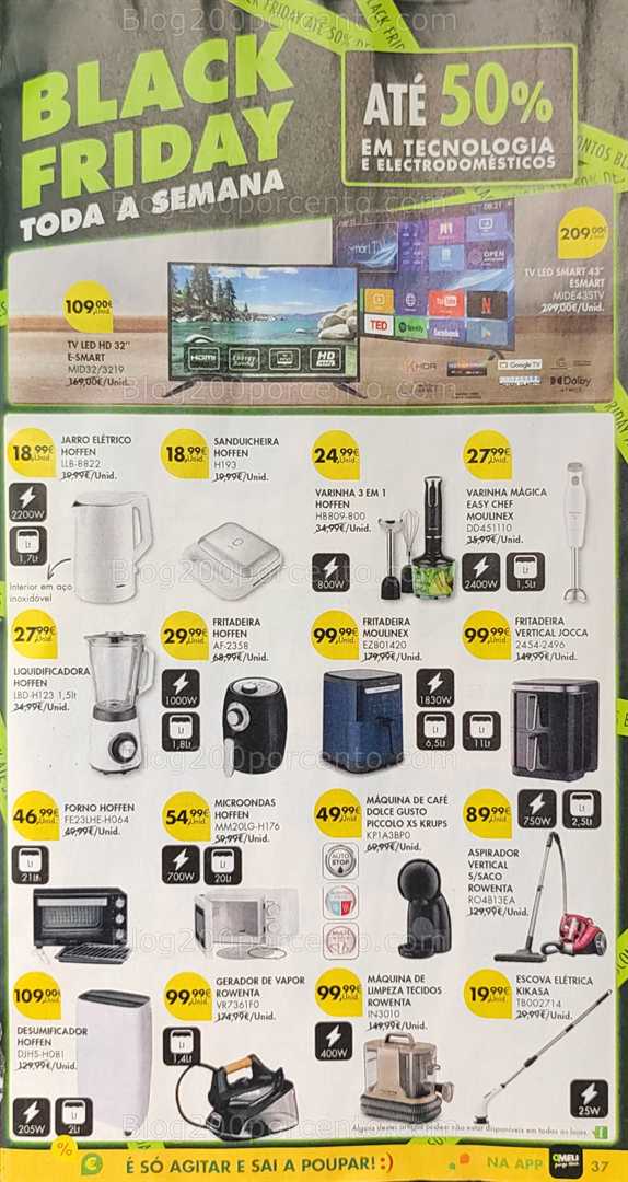 Antevisão Folheto PINGO DOCE Black Friday Promoções de 18 a 24 novembro