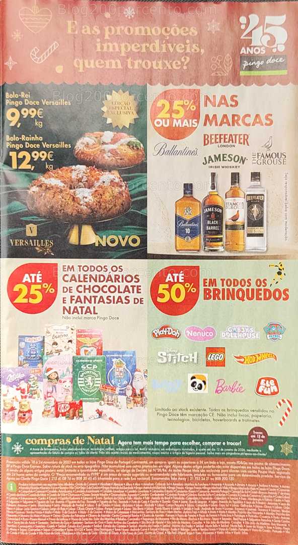 Antevisão Folheto PINGO DOCE Promoções de 18 a 24 novembro