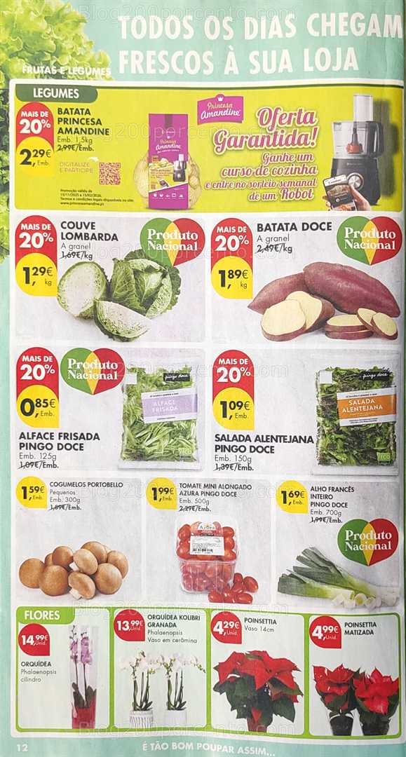 Antevisão Folheto PINGO DOCE Promoções de 25 novembro a 1 dezembro