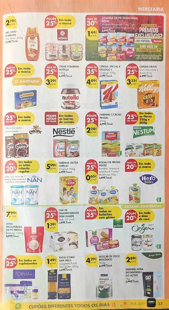 Antevisão Folheto PINGO DOCE Promoções de 25 novembro a 1 dezembro