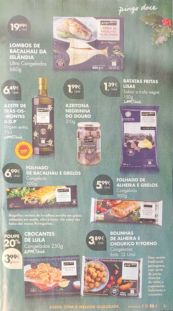 Antevisão Folheto PINGO DOCE Natal Promoções de 25 novembro a 1 dezembro