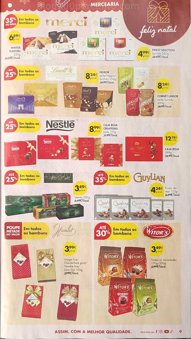 Antevisão Folheto PINGO DOCE Natal Promoções de 25 novembro a 1 dezembro