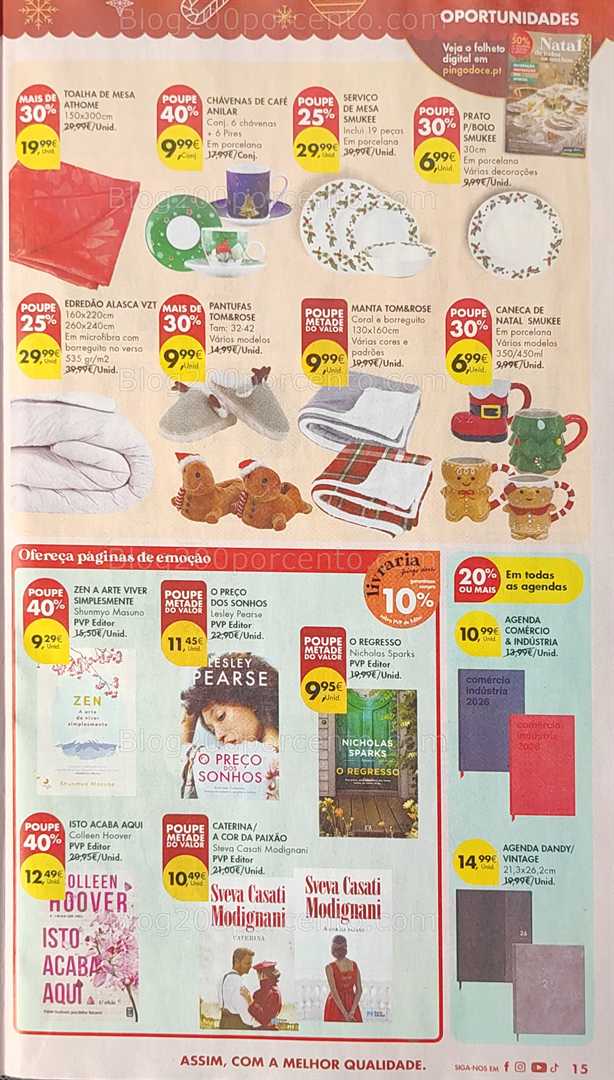 Antevisão Folheto PINGO DOCE Bazar Promoções de 25 novembro a 1 dezembro
