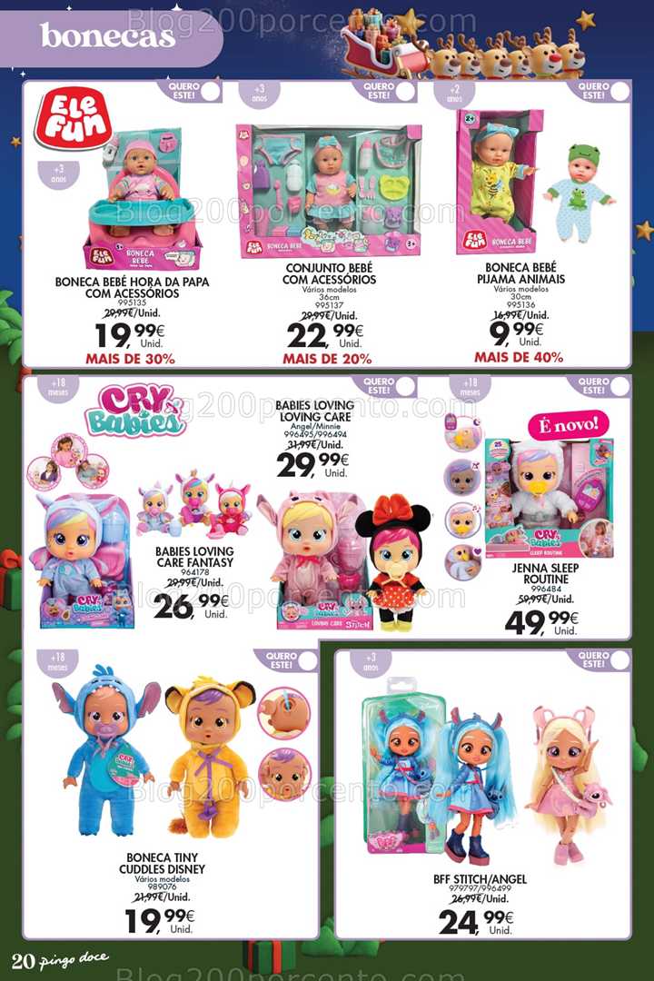 Antevisão Folheto PINGO DOCE Brinquedos Natal Promoções de 18 novembro a 5 janeiro