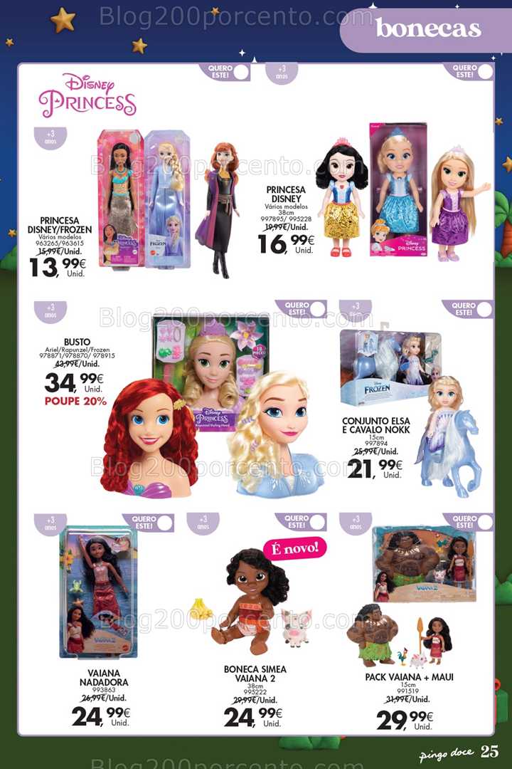Antevisão Folheto PINGO DOCE Brinquedos Natal Promoções de 18 novembro a 5 janeiro