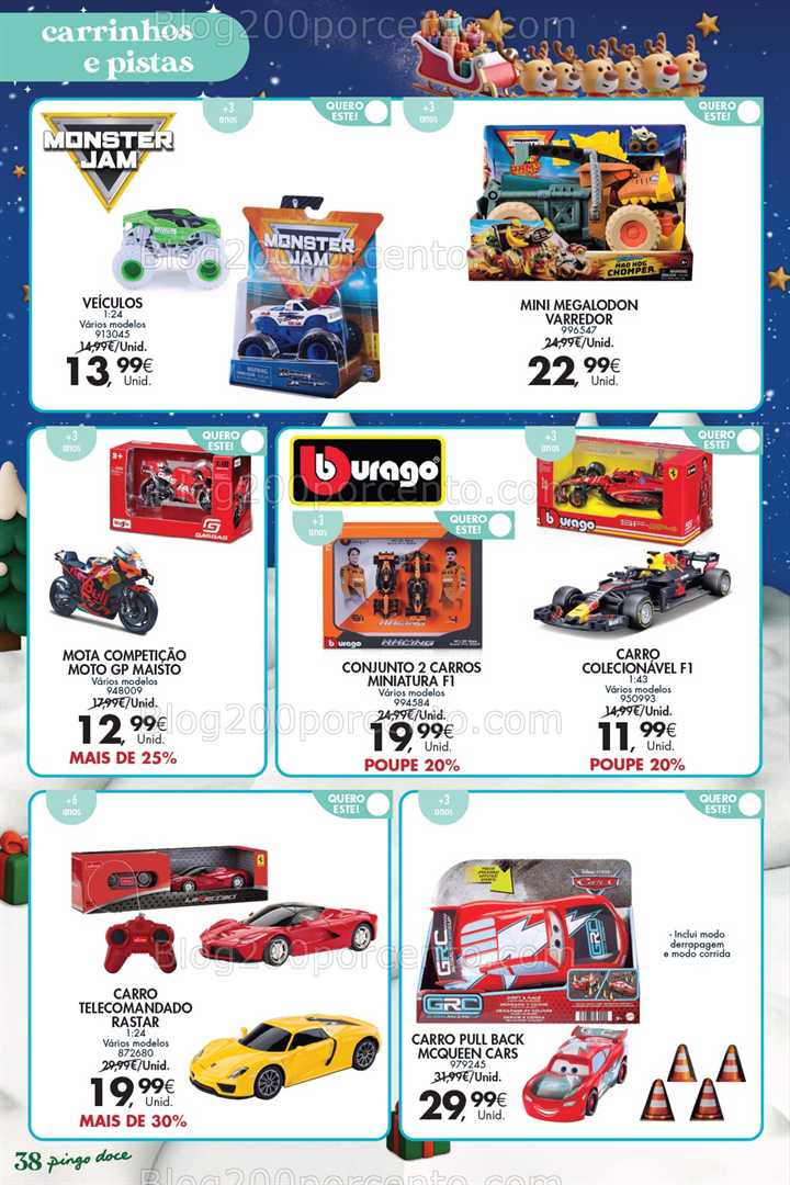 Antevisão Folheto PINGO DOCE Brinquedos Natal Promoções de 18 novembro a 5 janeiro