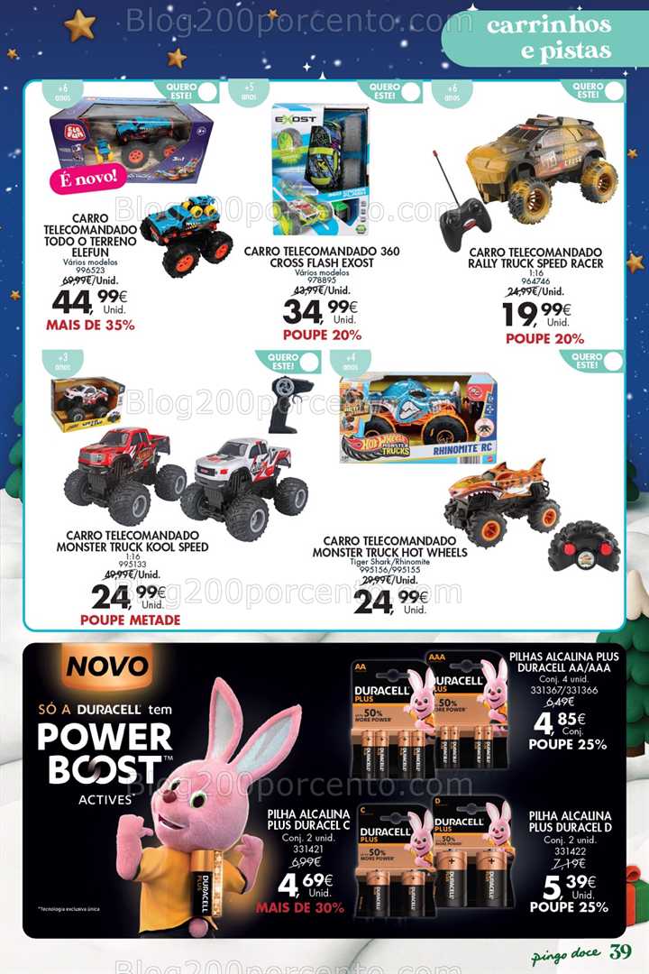 Antevisão Folheto PINGO DOCE Brinquedos Natal Promoções de 18 novembro a 5 janeiro