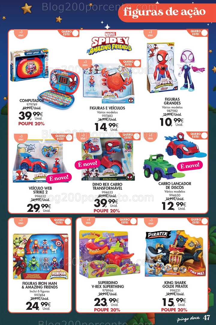 Antevisão Folheto PINGO DOCE Brinquedos Natal Promoções de 18 novembro a 5 janeiro