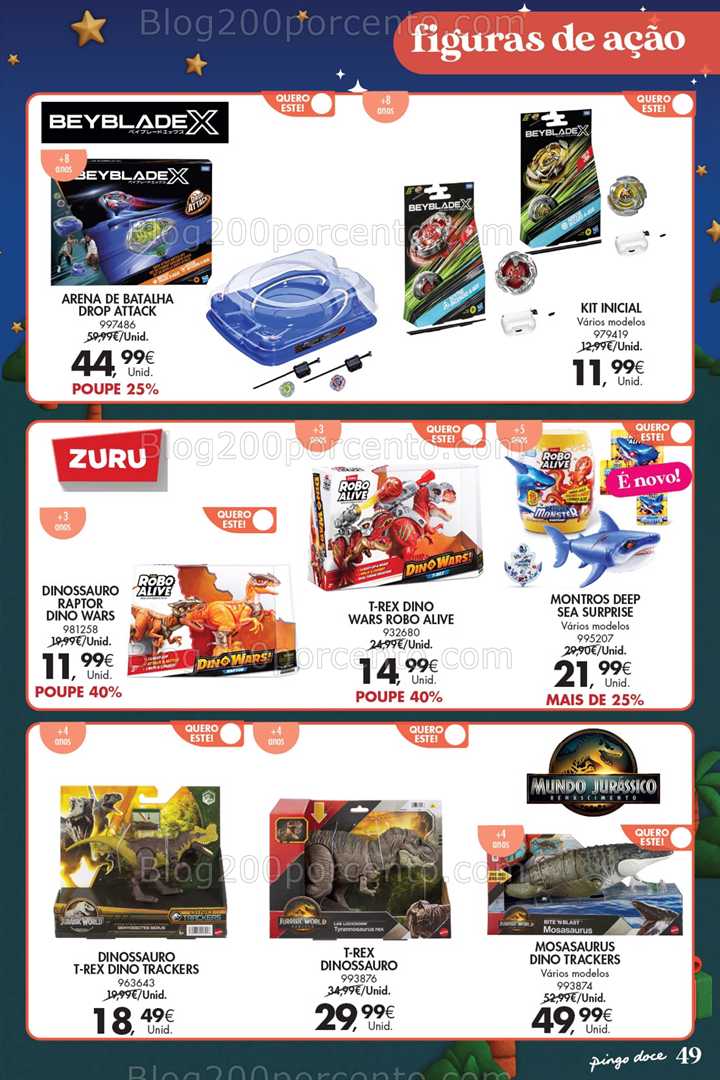 Antevisão Folheto PINGO DOCE Brinquedos Natal Promoções de 18 novembro a 5 janeiro