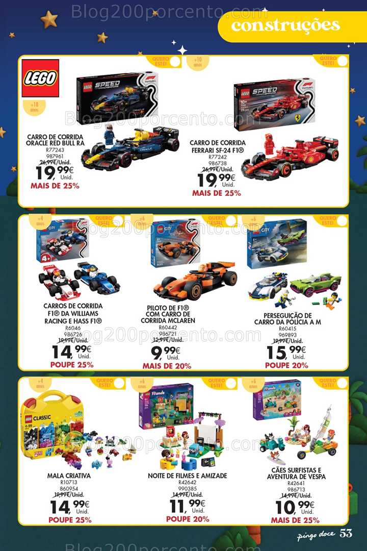 Antevisão Folheto PINGO DOCE Brinquedos Natal Promoções de 18 novembro a 5 janeiro