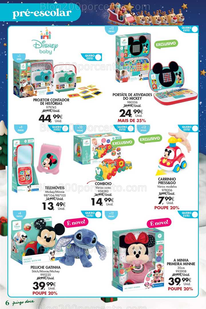 Antevisão Folheto PINGO DOCE Brinquedos Natal Promoções de 18 novembro a 5 janeiro