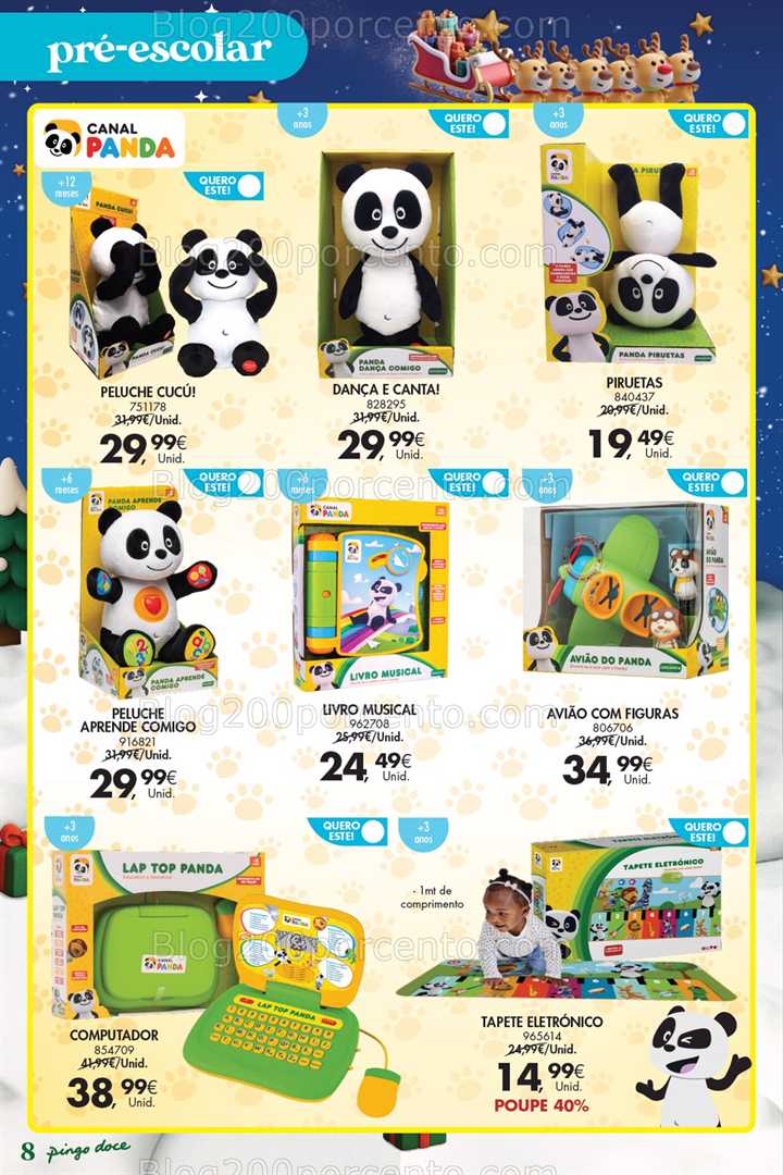Antevisão Folheto PINGO DOCE Brinquedos Natal Promoções de 18 novembro a 5 janeiro