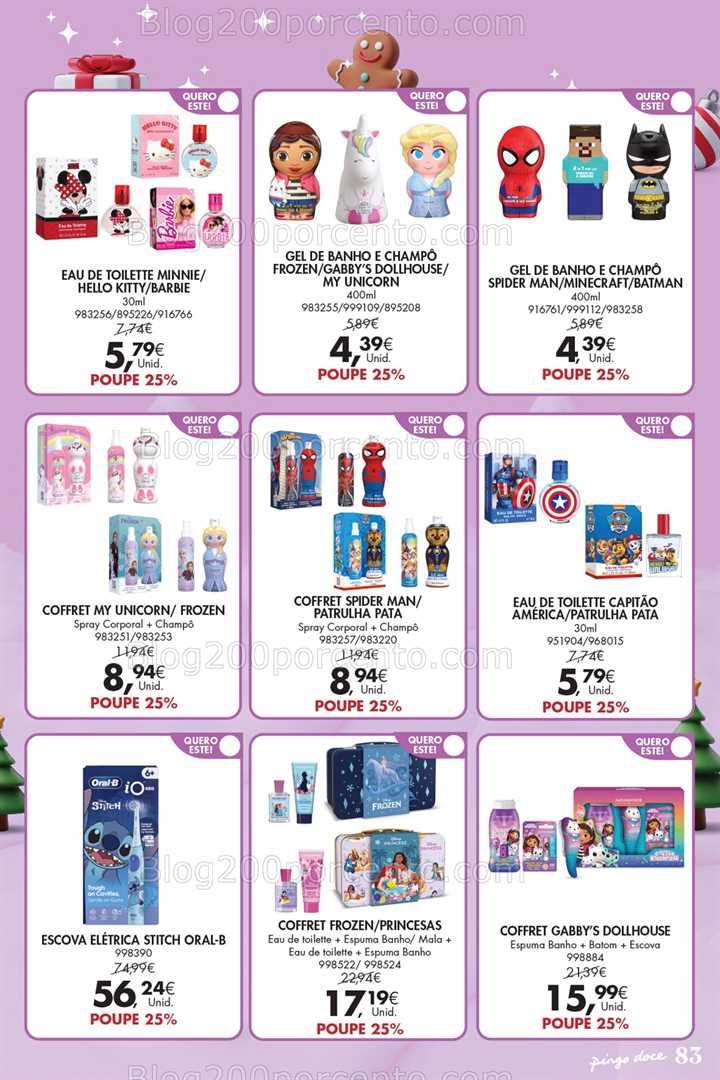 Antevisão Folheto PINGO DOCE Brinquedos Natal Promoções de 18 novembro a 5 janeiro
