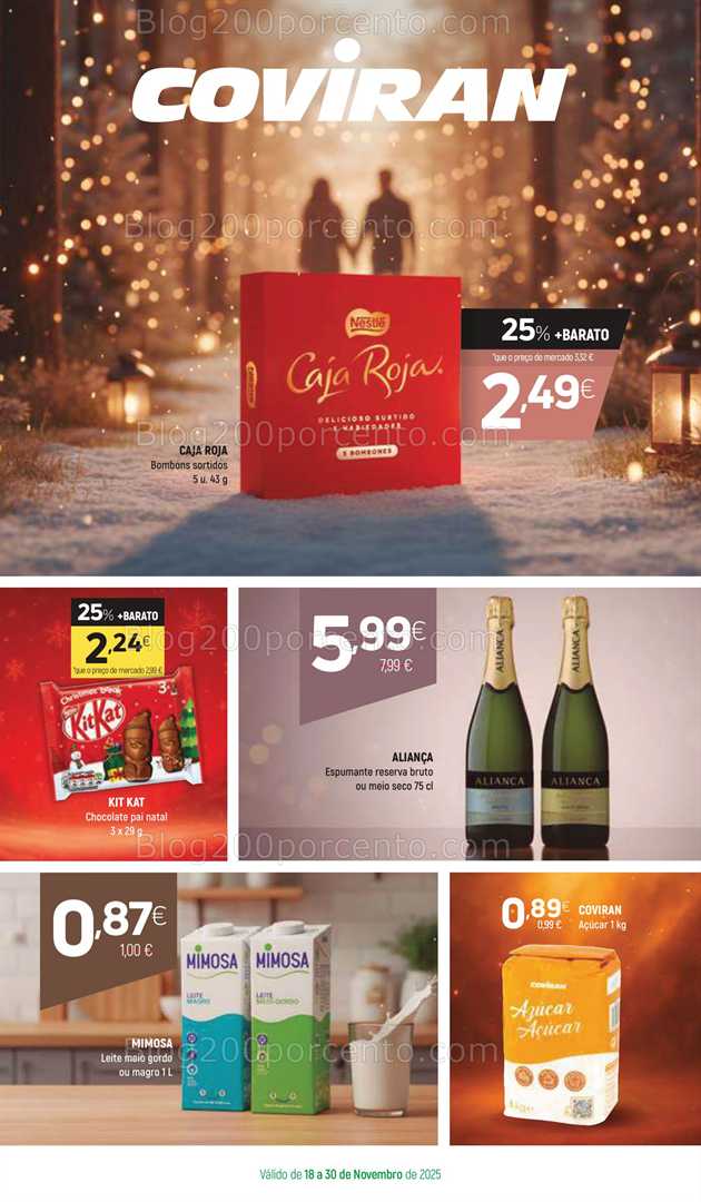 Antevisão Folheto COVIRAN Promoções de 18 a 30 novembro