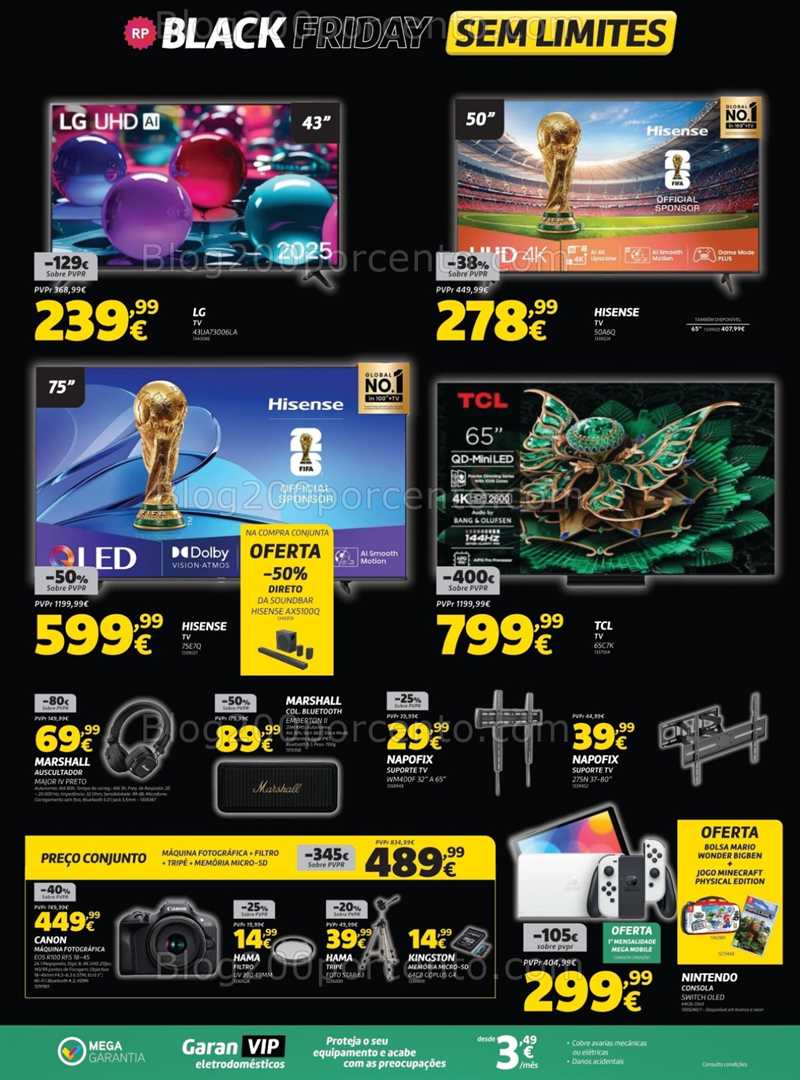 Antevisão Folheto RADIO POPULAR Promoções de 18 a 24 novembro