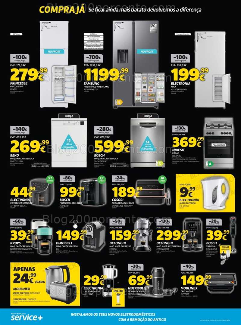 Antevisão Folheto RADIO POPULAR Promoções de 18 a 24 novembro