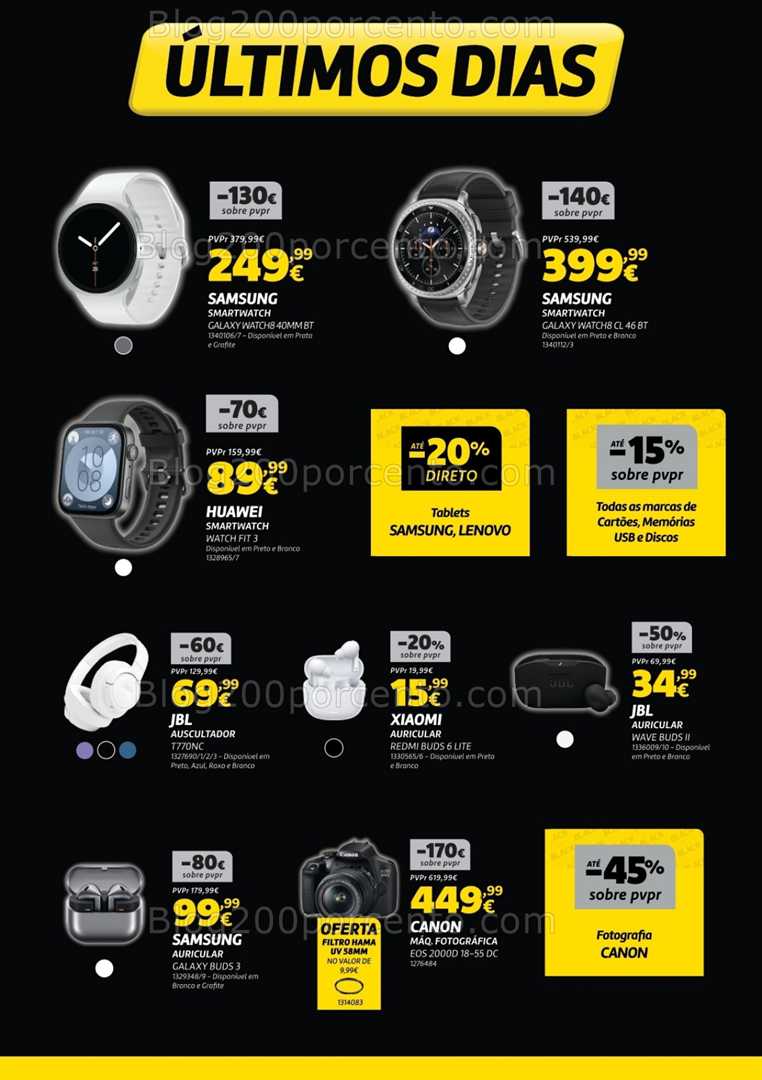 Antevisão Folheto RADIO POPULAR Black Friday Promoções de 25 novembro a 1 dezembro