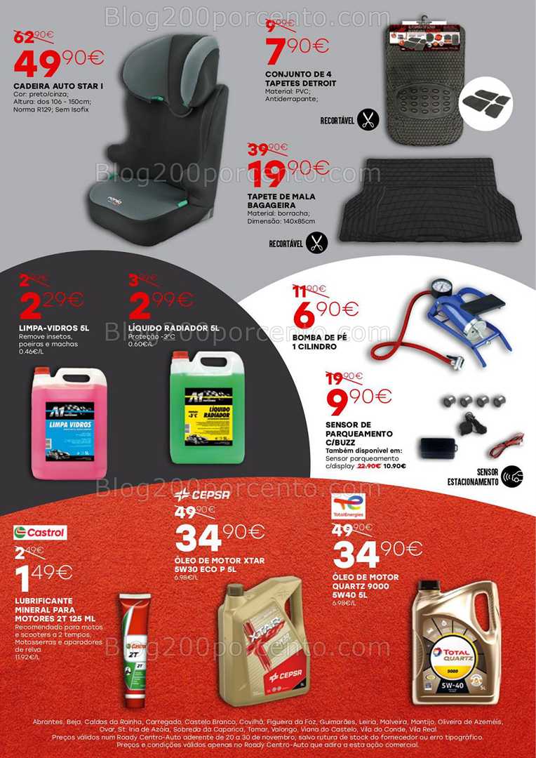 Antevisão Folheto ROADY Black Friday Promoções de 20 a 30 novembro