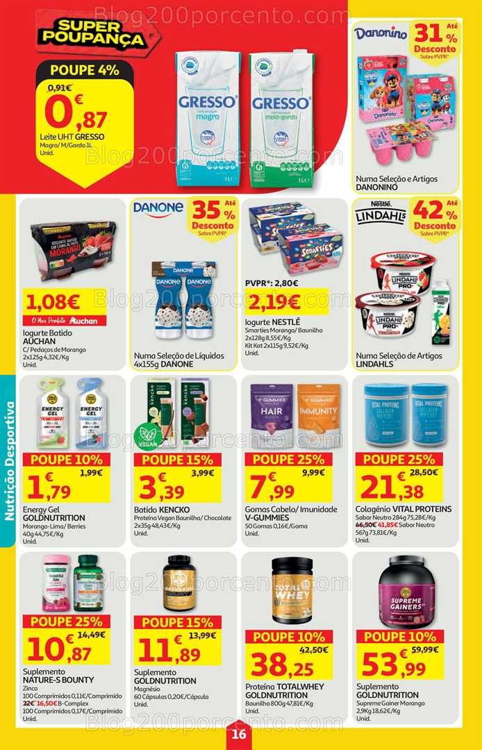 Antevisão Folheto AUCHAN Super Promoções - 20 a 26 novembro