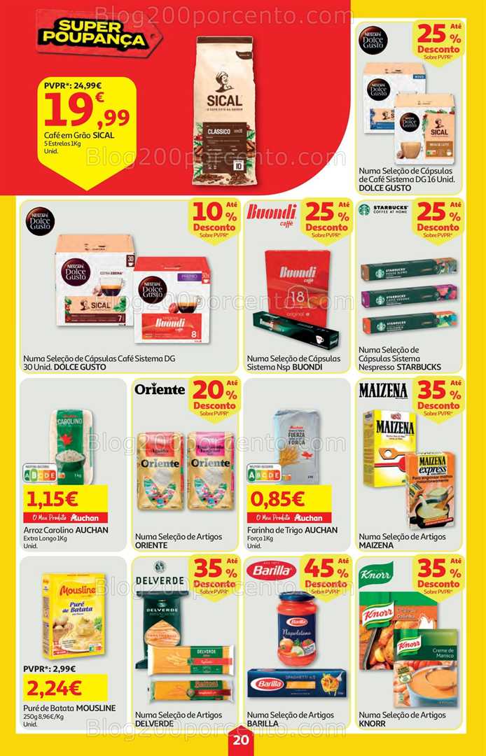 Antevisão Folheto AUCHAN Super Promoções - 20 a 26 novembro