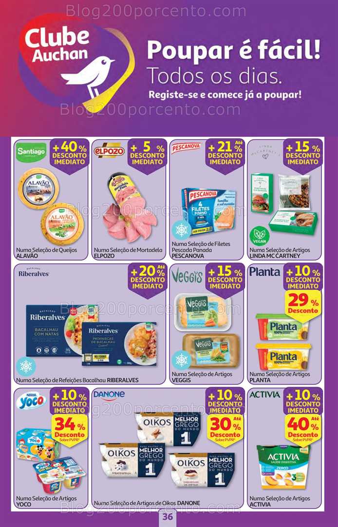 Antevisão Folheto AUCHAN Super Promoções - 20 a 26 novembro