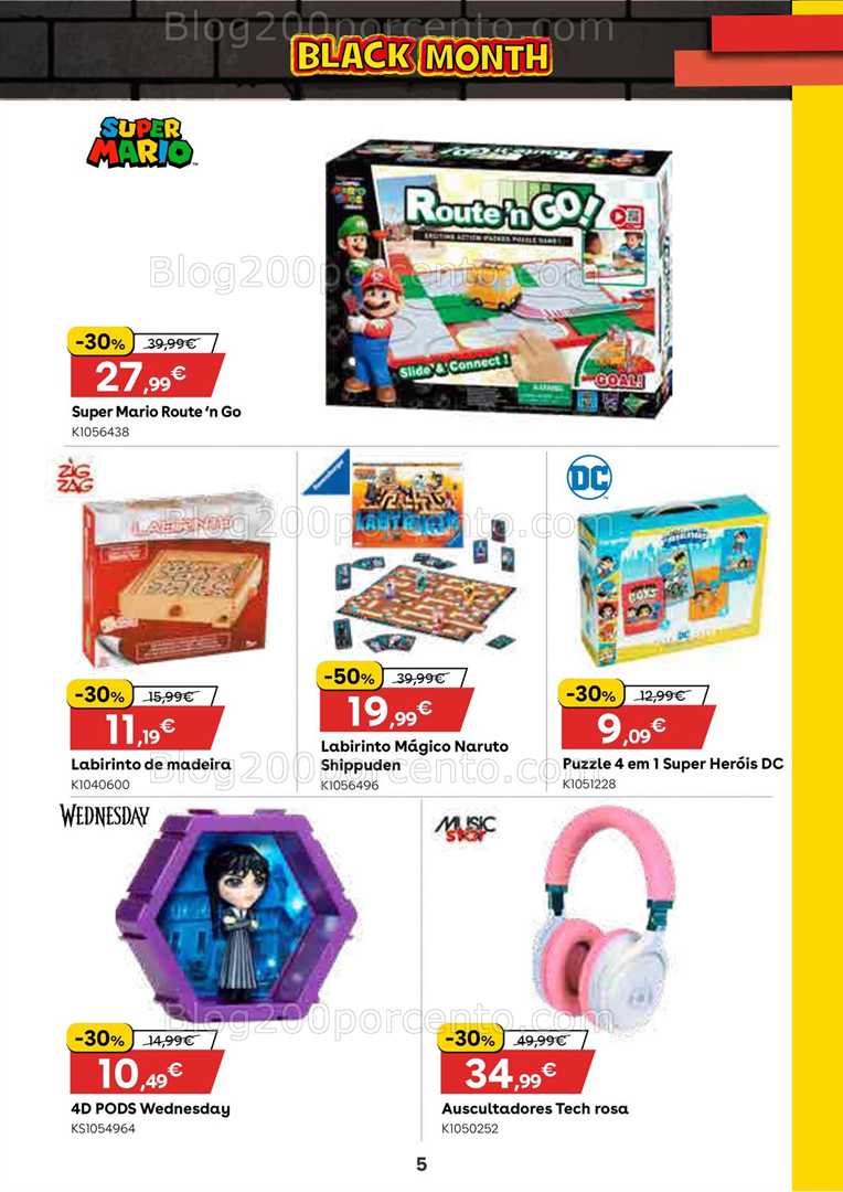 Antevisão Folheto TOYSRUS Black Friday Promoções de 19 a 24 novembro