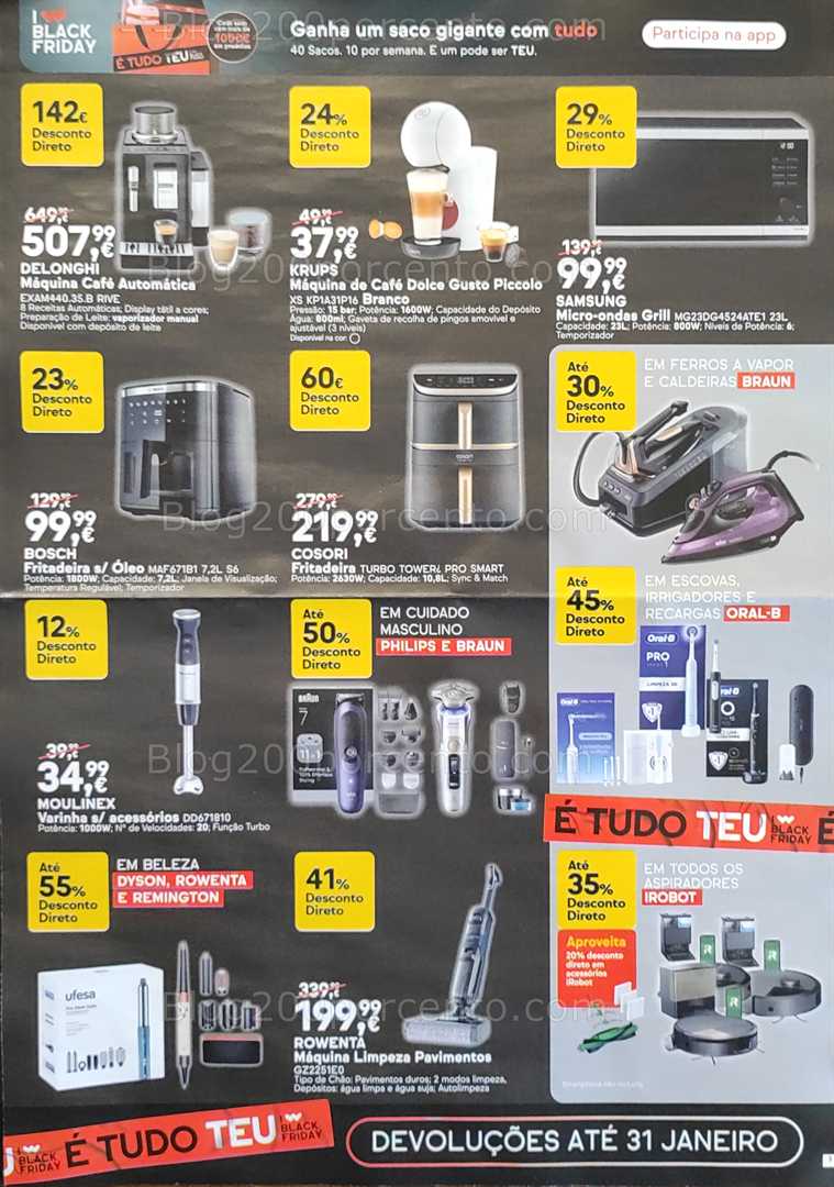 Antevisão Folheto WORTEN Black Friday Promoções de 25 novembro a 1 dezembro