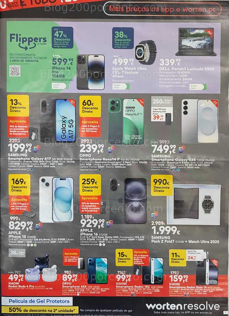 Antevisão Folheto WORTEN Promoções de 18 a 24 novembro