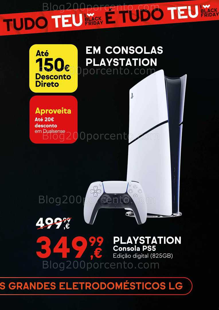 Antevisão Folheto WORTEN Black Friday Promoções de 27 novembro a 1 dezembro