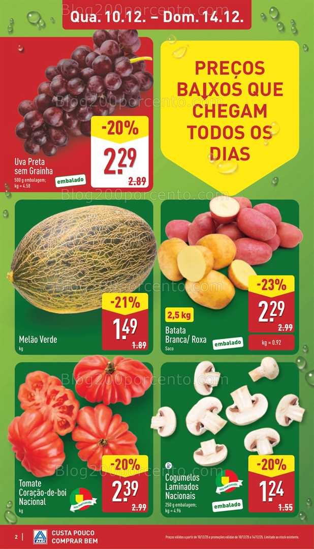 Antevisão Folheto ALDI Saldos Abertura Promoções a partir de 10 dezembro