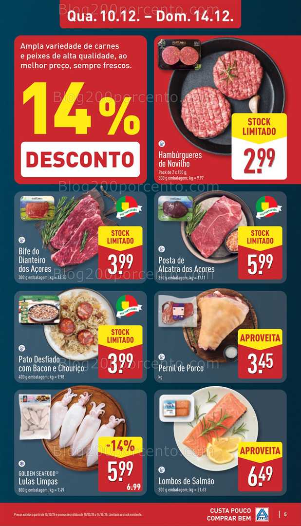 Antevisão Folheto ALDI Saldos Abertura Promoções a partir de 10 dezembro