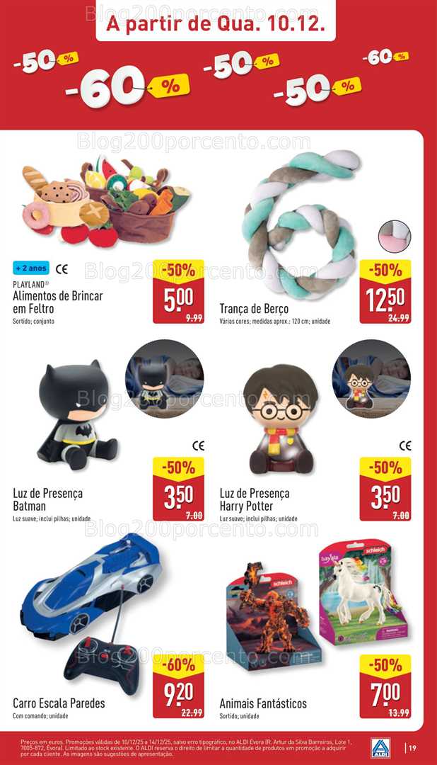 Antevisão Folheto ALDI Saldos Abertura Promoções a partir de 10 dezembro