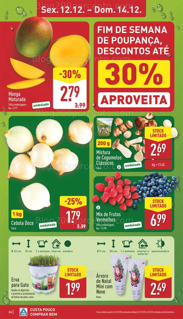 Antevisão Folheto ALDI Saldos Abertura Promoções a partir de 10 dezembro