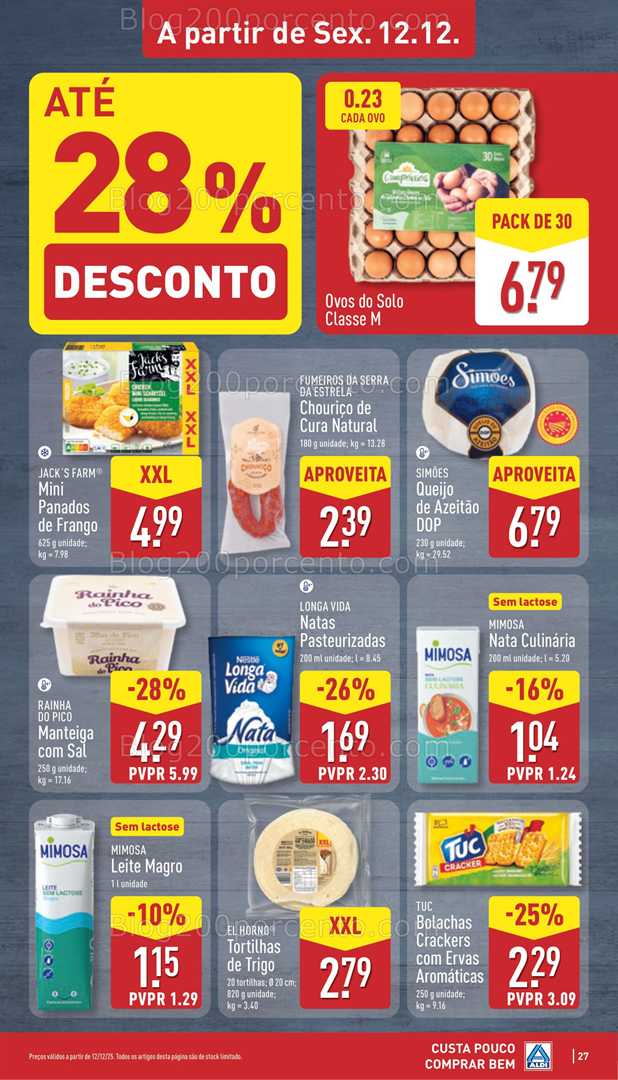 Antevisão Folheto ALDI Saldos Abertura Promoções a partir de 10 dezembro