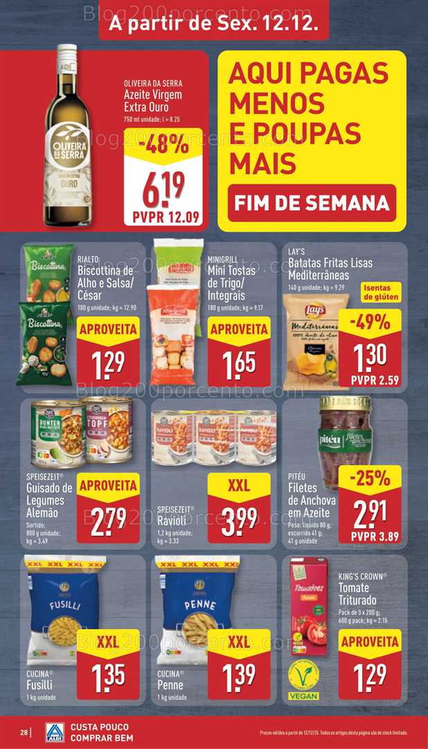 Antevisão Folheto ALDI Saldos Abertura Promoções a partir de 10 dezembro
