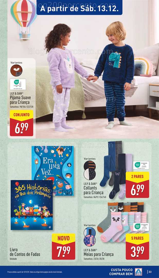 Antevisão Folheto ALDI Saldos Abertura Promoções a partir de 10 dezembro