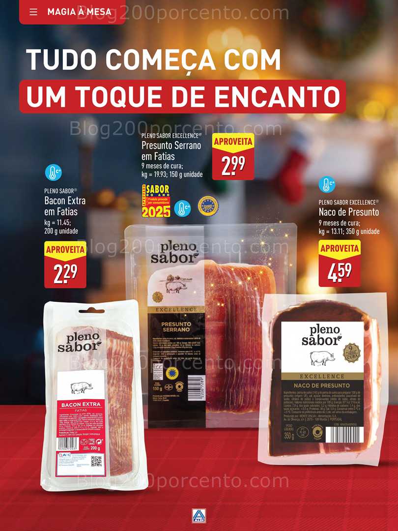 Antevisão Folheto ALDI Natal Promoções a partir de 28 novembro