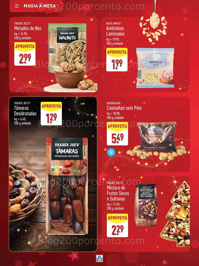 Antevisão Folheto ALDI Natal Promoções a partir de 28 novembro