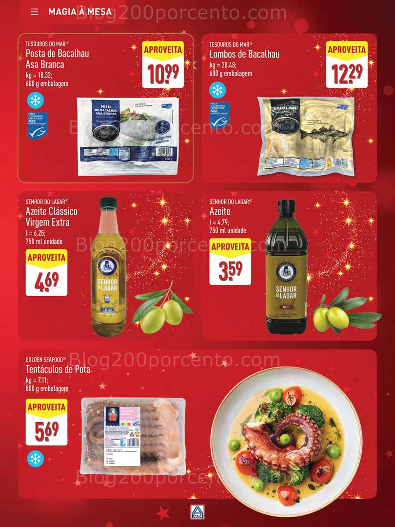 Antevisão Folheto ALDI Natal Promoções a partir de 28 novembro