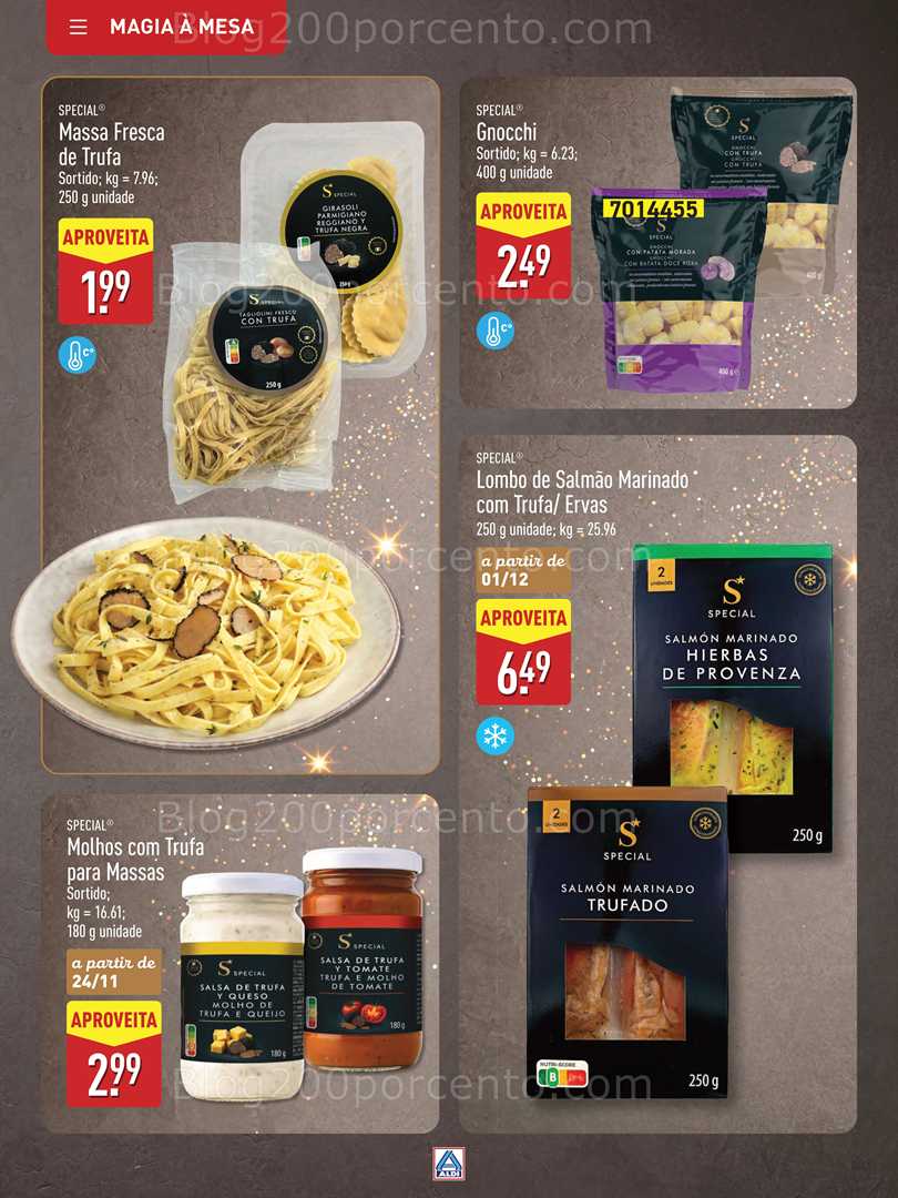 Antevisão Folheto ALDI Natal Promoções a partir de 28 novembro