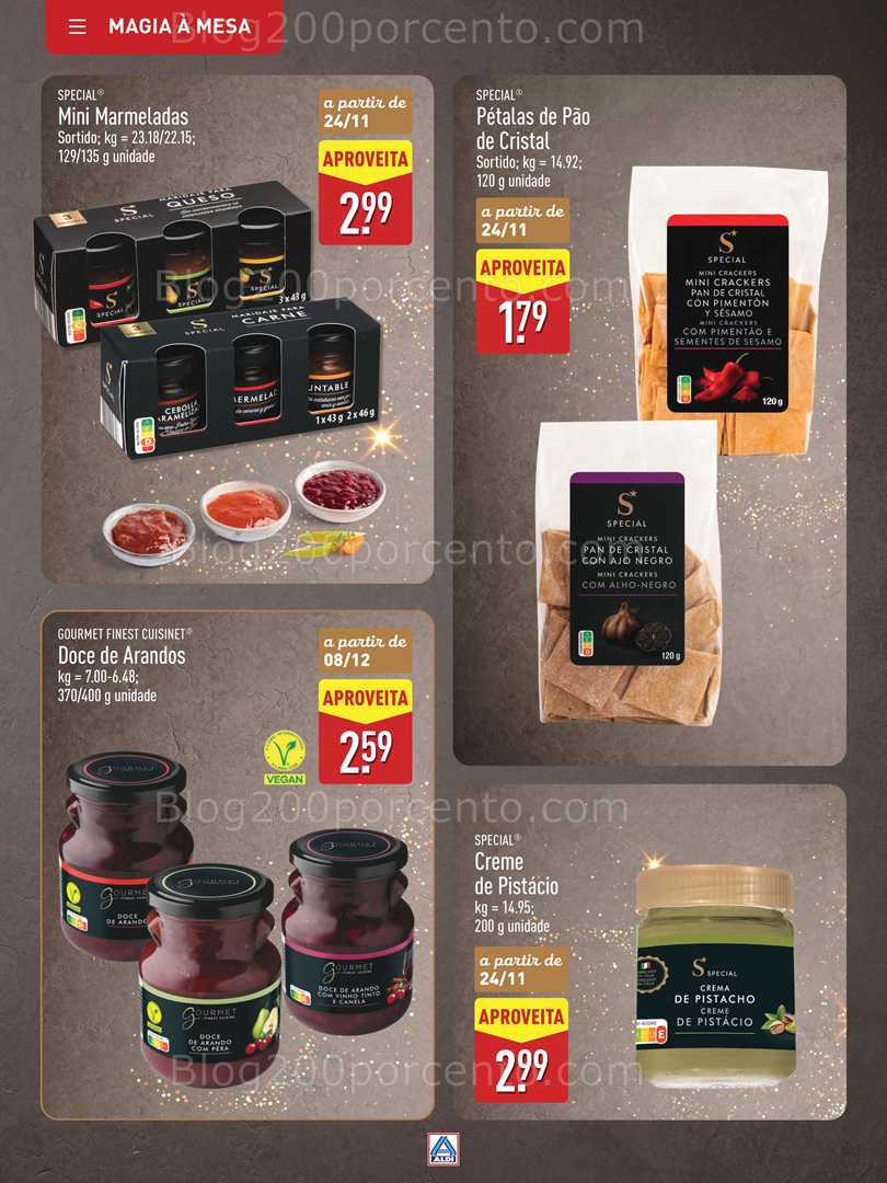 Antevisão Folheto ALDI Natal Promoções a partir de 28 novembro