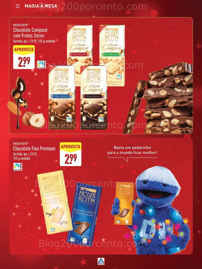 Antevisão Folheto ALDI Natal Promoções a partir de 28 novembro