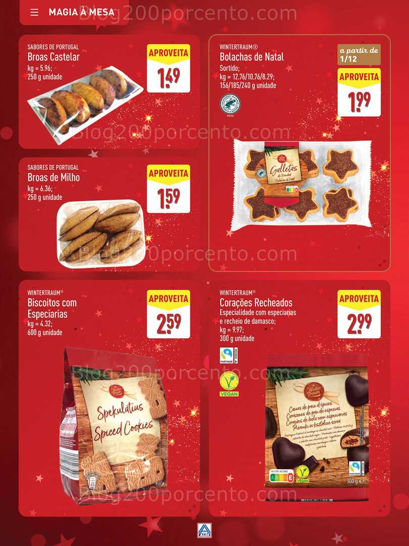 Antevisão Folheto ALDI Natal Promoções a partir de 28 novembro