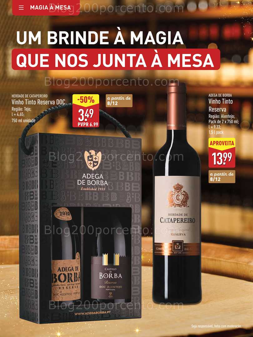 Antevisão Folheto ALDI Natal Promoções a partir de 28 novembro