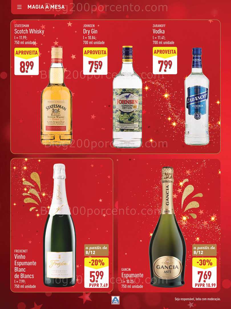 Antevisão Folheto ALDI Natal Promoções a partir de 28 novembro