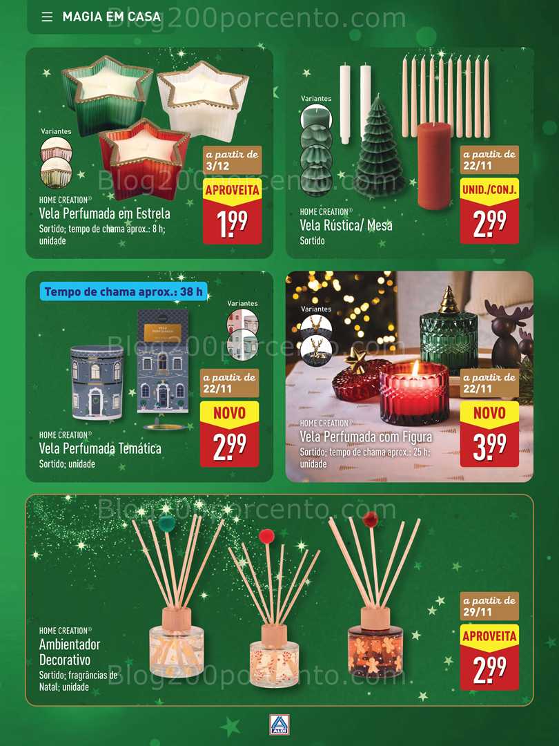 Antevisão Folheto ALDI Natal Promoções a partir de 28 novembro