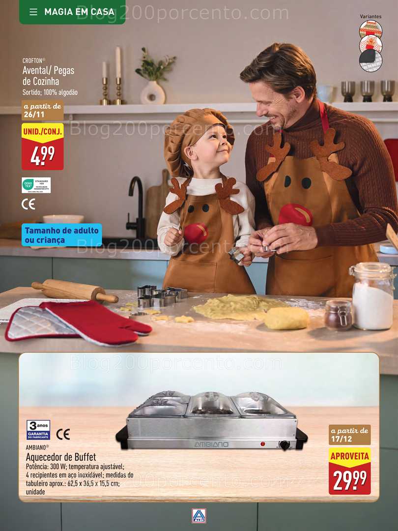 Antevisão Folheto ALDI Natal Promoções a partir de 28 novembro