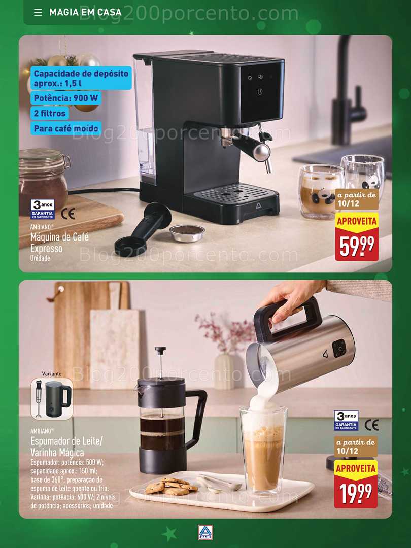 Antevisão Folheto ALDI Natal Promoções a partir de 28 novembro